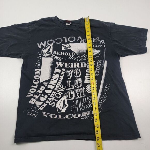 Volcom Stone T Shirt Large Vtg 90s 00s Y2K Skate Grunge Vtg Baggy Distressed - Picture 8 of 10